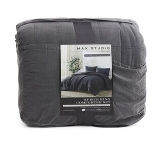 Max Studio Gray Comforter Set